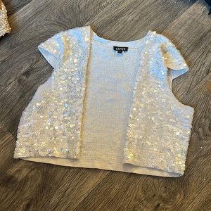 Vintage sequin shrug, size Small